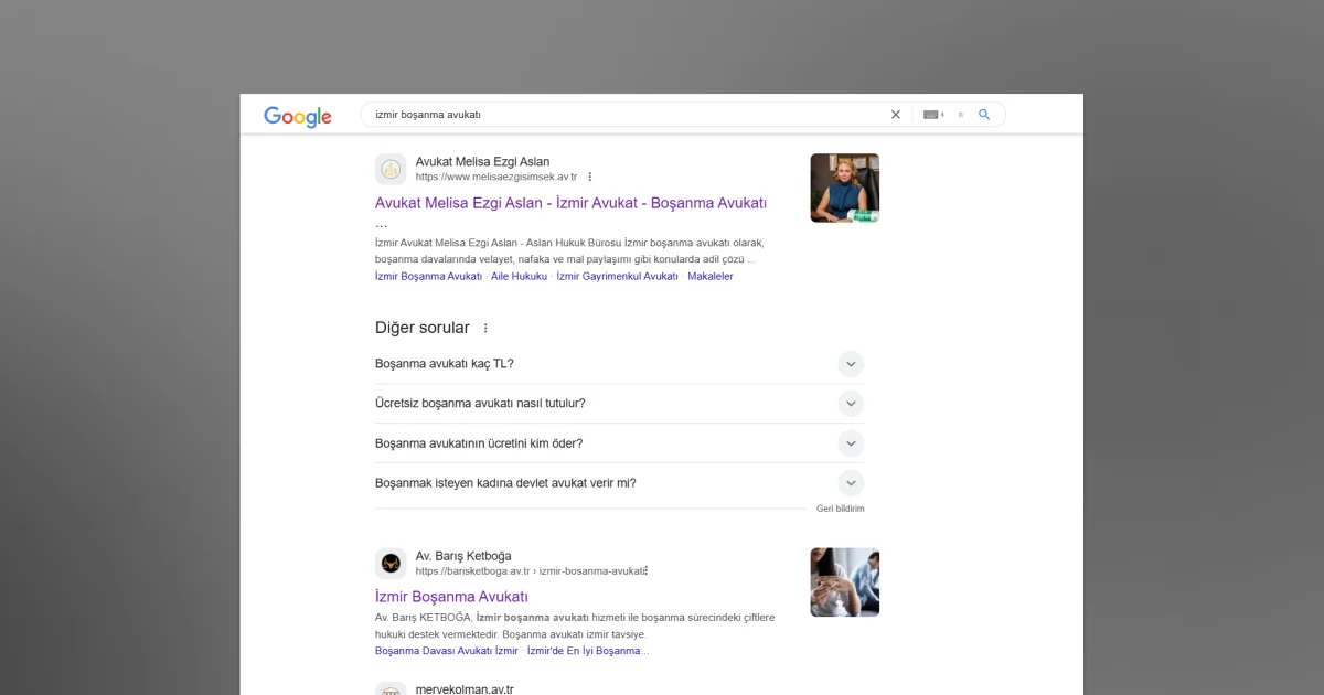 Avukatlar için SEO Rehberi 1 Image link
