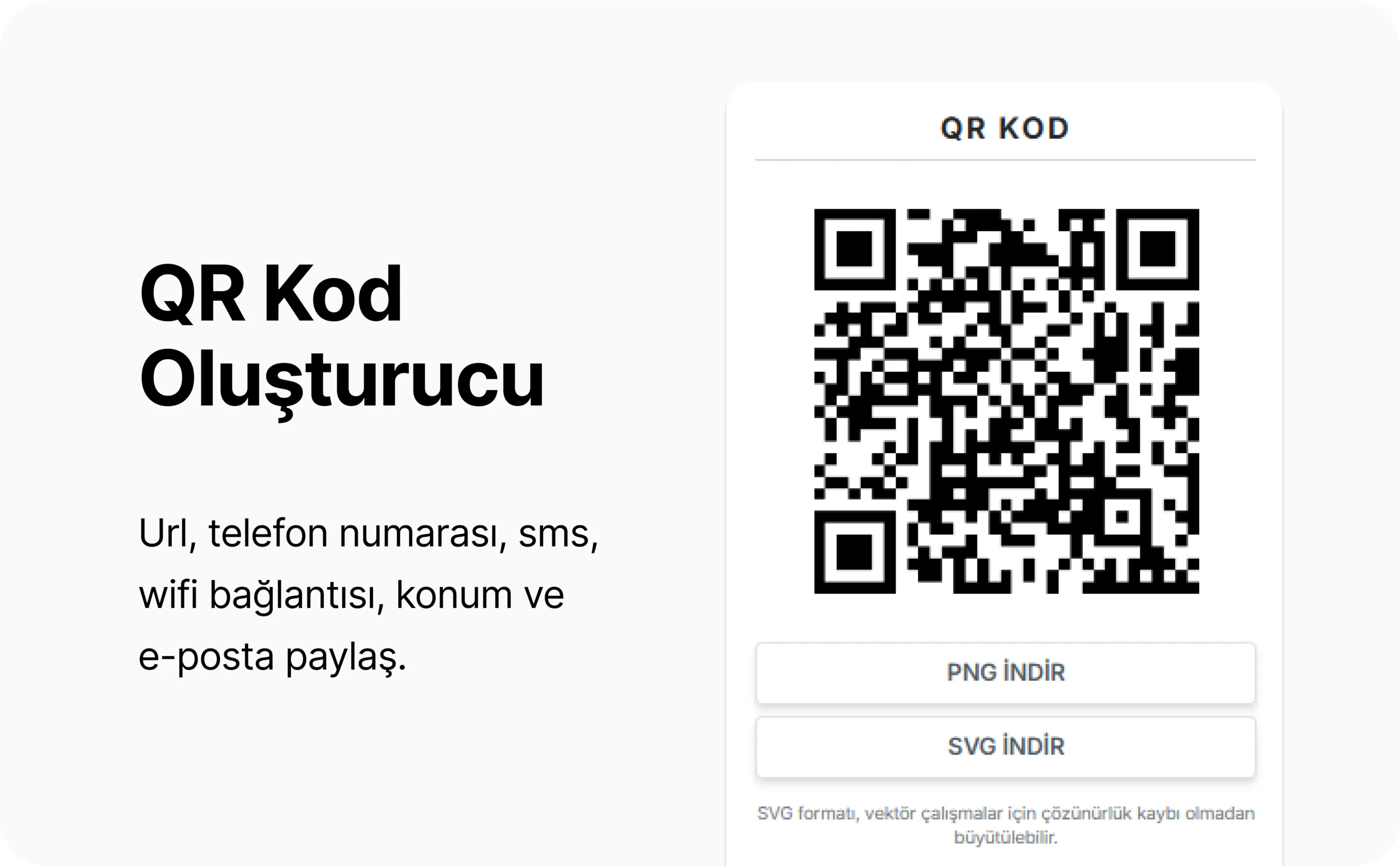 QR Kod Oluturucu | cretsiz